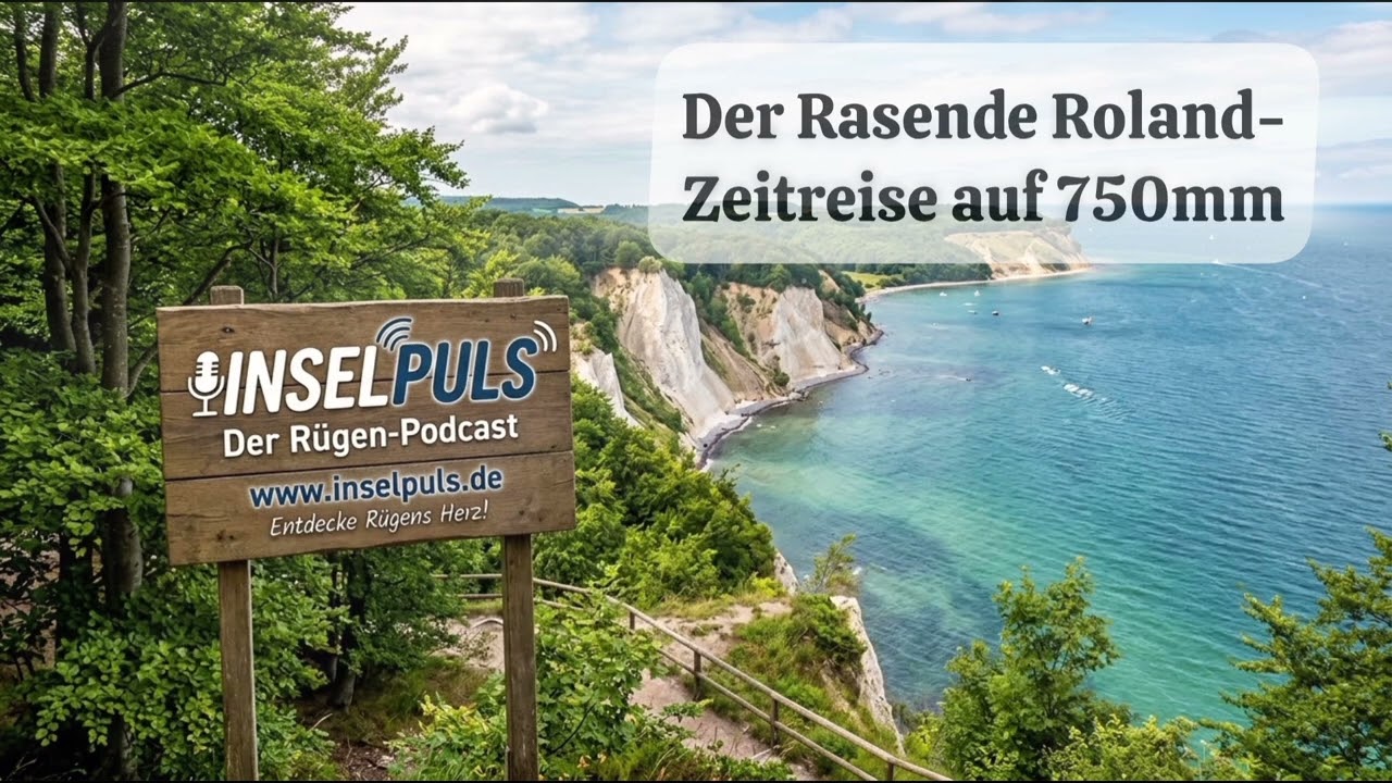 Der "Rasende Roland" Zeitreise auf 750mm - KI-RÜGEN-PODCAST